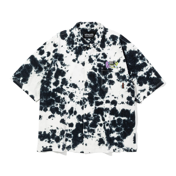 TIE DYE SS LOOSE SHIRTS