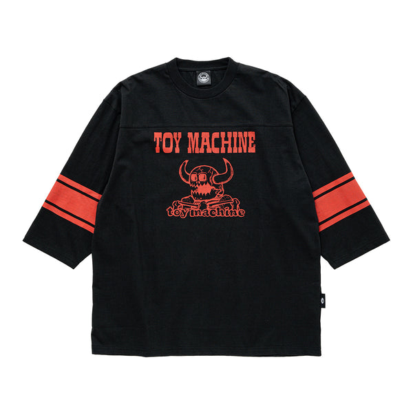 DEATH MONSTER FOOTBALL 3/4 SLEEVE TEE