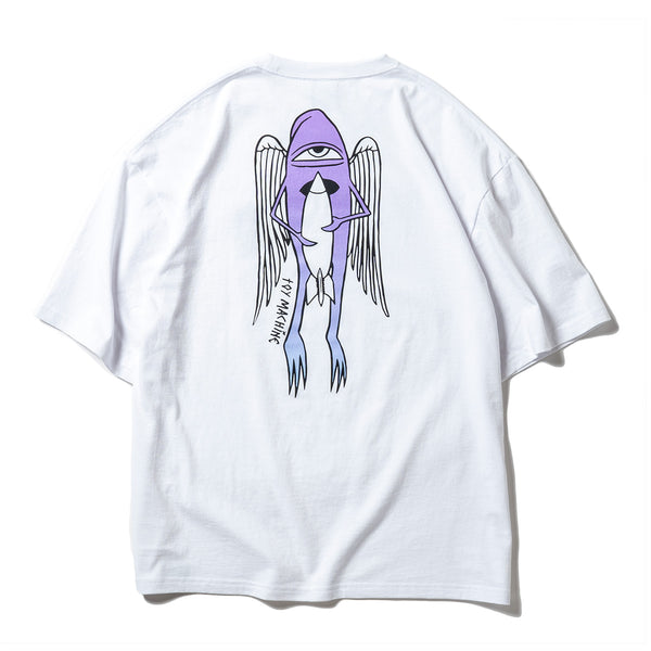(BIG SIZE) WINGED SECT ROCKET EMBROIDERY SS TEE
