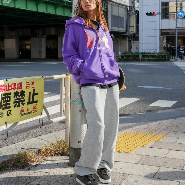 BURY THE HATCHET SWEAT ZIP PARKA