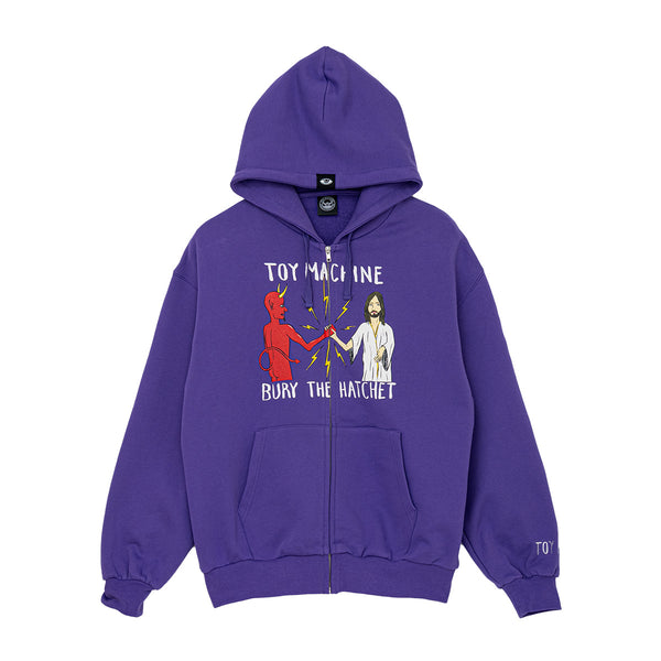 BURY THE HATCHET SWEAT ZIP PARKA
