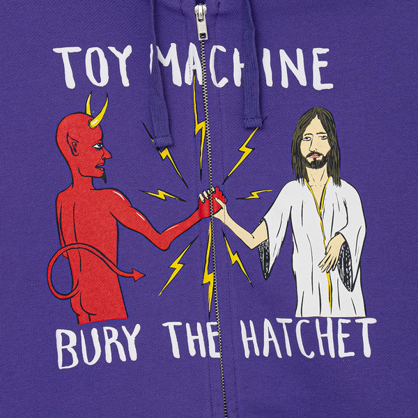 BURY THE HATCHET SWEAT ZIP PARKA