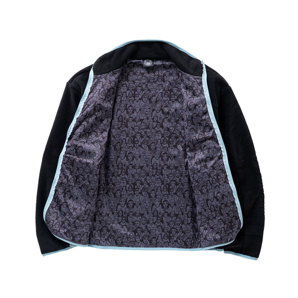 SKETCHY MONSTER FLEECE JACKET