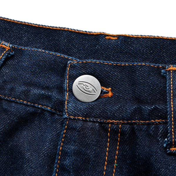 ROBOT & SECT LOOSE STRAIGHT DENIM PANTS