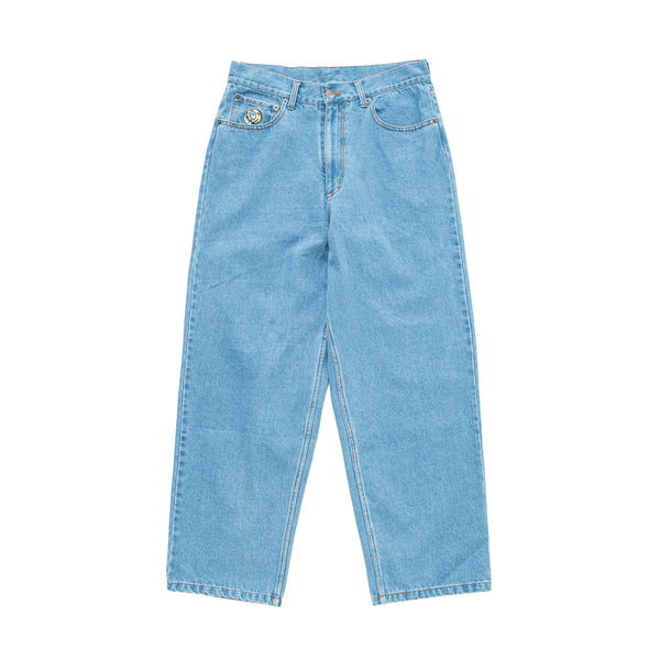 ROBOT & SECT LOOSE STRAIGHT DENIM PANTS