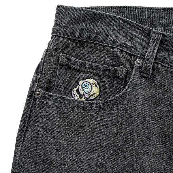 ROBOT & SECT LOOSE STRAIGHT DENIM PANTS