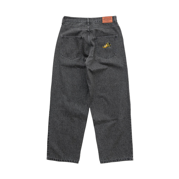 ROBOT & SECT LOOSE STRAIGHT DENIM PANTS