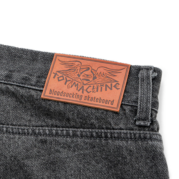 ROBOT & SECT LOOSE STRAIGHT DENIM PANTS