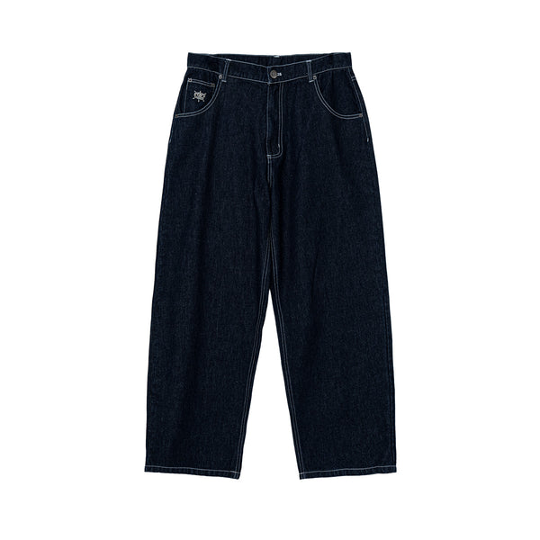 RITUAL SECT LOOSE STRAIGHT DENIM PANTS