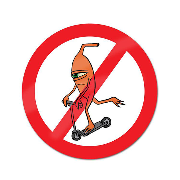NO SCOOTER STICKER