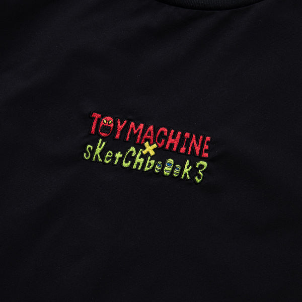 SKB3 COLLAB.  MICRO RIP STOP CREW NECK SS SHIRTS