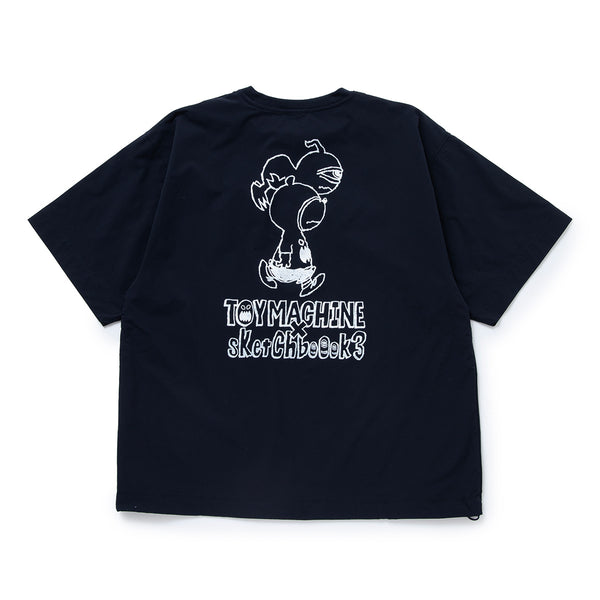 SKB3 COLLAB.  MICRO RIP STOP CREW NECK SS SHIRTS