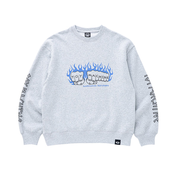 【10月下旬発送予定】FLAME FIST SWEAT CREW NECK