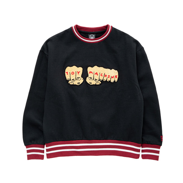 FIST CHENILLE EMB SWEAT CREW