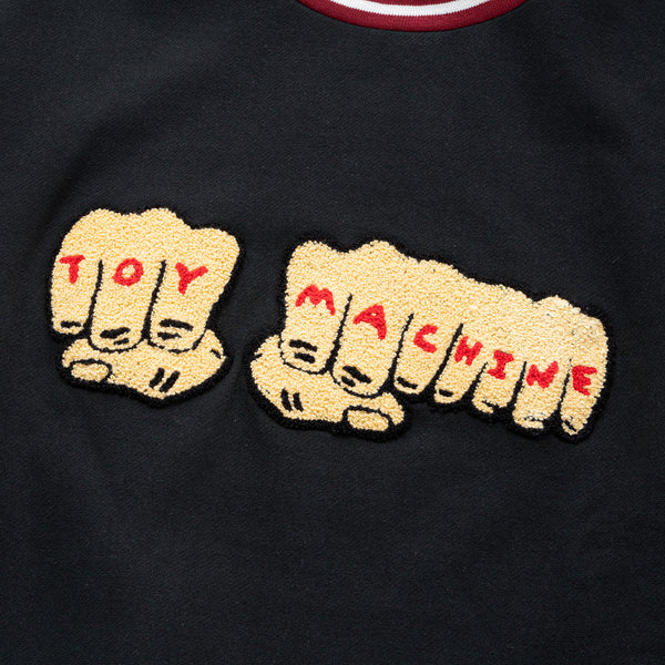 FIST CHENILLE EMB SWEAT CREW