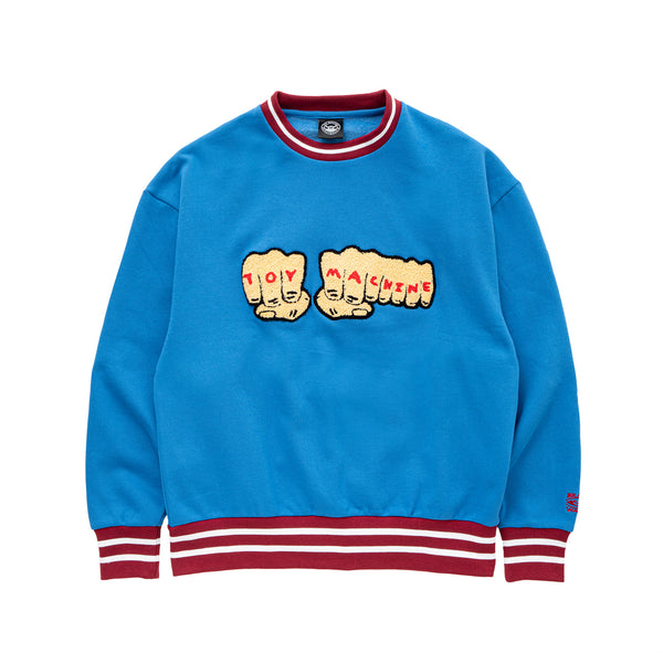 FIST CHENILLE EMB SWEAT CREW