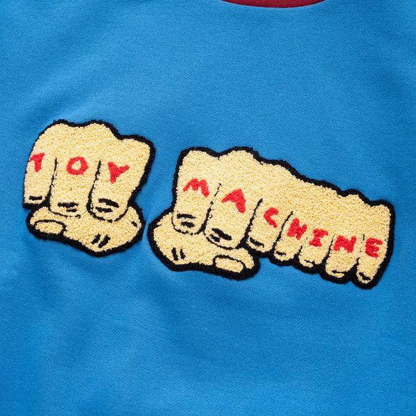 FIST CHENILLE EMB SWEAT CREW