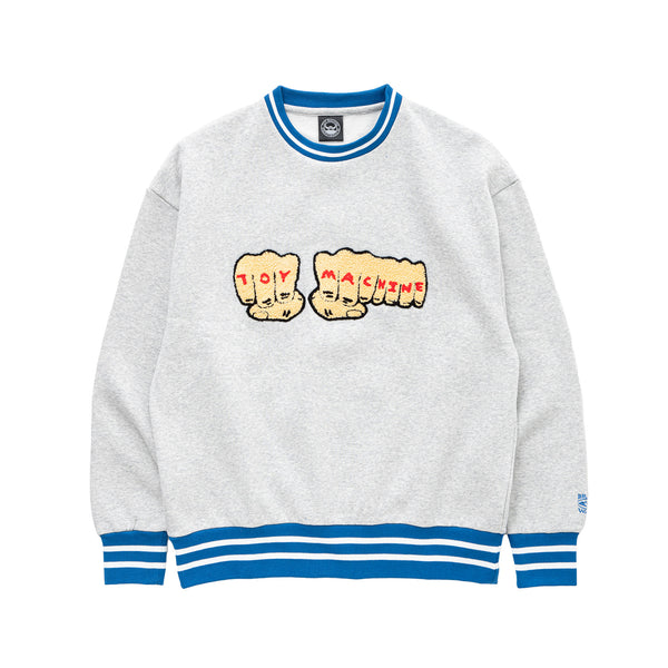 FIST CHENILLE EMB SWEAT CREW
