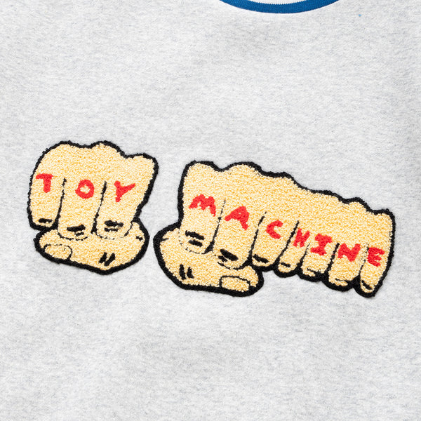 FIST CHENILLE EMB SWEAT CREW