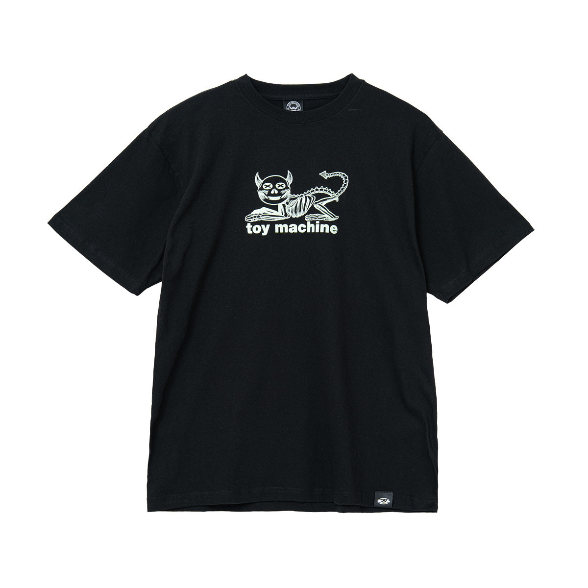 DEVIL CAT SKELTON SS TEE (GLOW IN THE DARK) – Toy Machine Japan