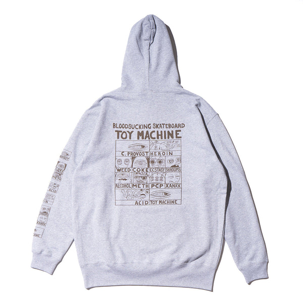 DRUGGED EYES SWEAT HOODY
