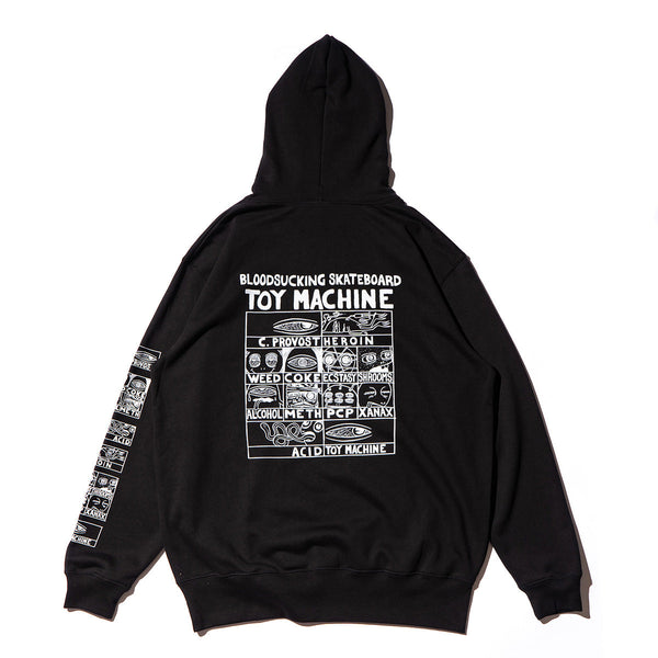 DRUGGED EYES SWEAT HOODY