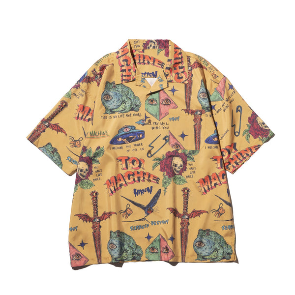 TOYMACHINE * HIROTTON COLLABO SS BIG SHIRTS