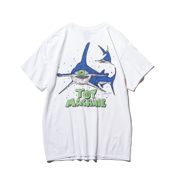 TOYMACHINE * HIROTTON COLLABO SS TEE SECT SHARK