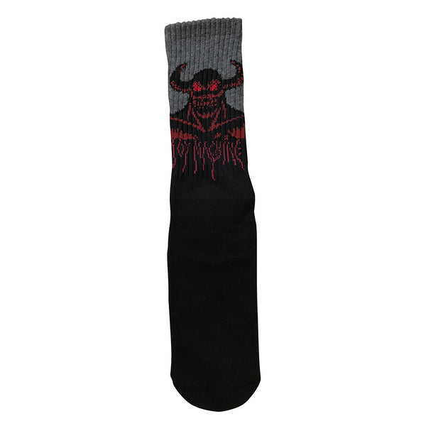 TM HELL MONSTER CREW SOCKS