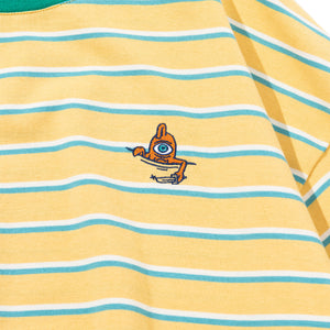 (BIG SIZE) SECT EMBROIDERY BORDER SS TEE