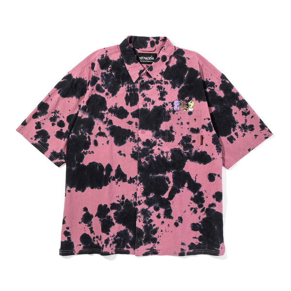 TIE DYE SS LOOSE SHIRTS