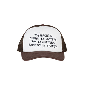 OWNED BY SKATERS TRUCKER MESH CAP