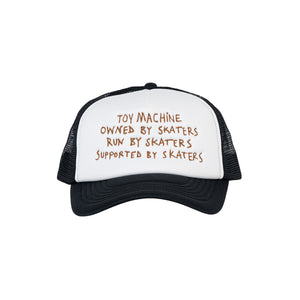 OWNED BY SKATERS TRUCKER MESH CAP