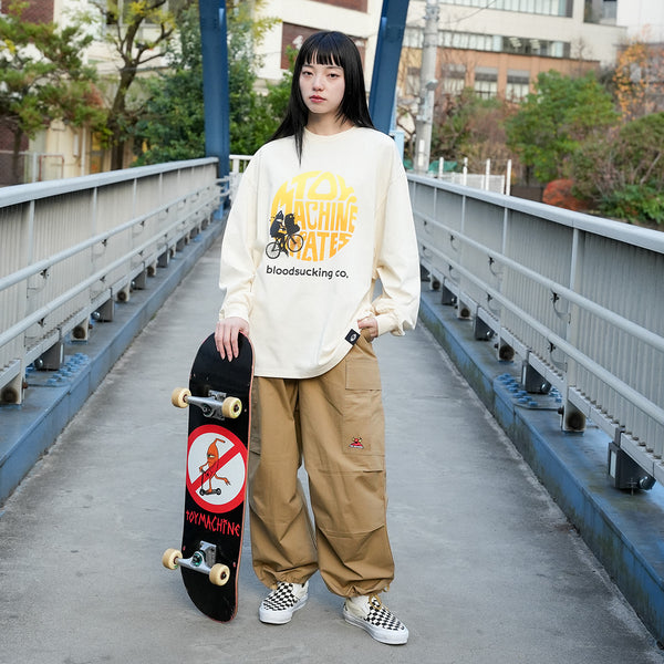 BIKE SECT FADE WASH LONG TEE