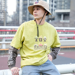 FENCE SLUB YARN SS TEE