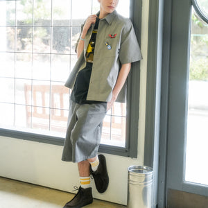 DEVIL CAT TWILL WORK SHORT PANTS