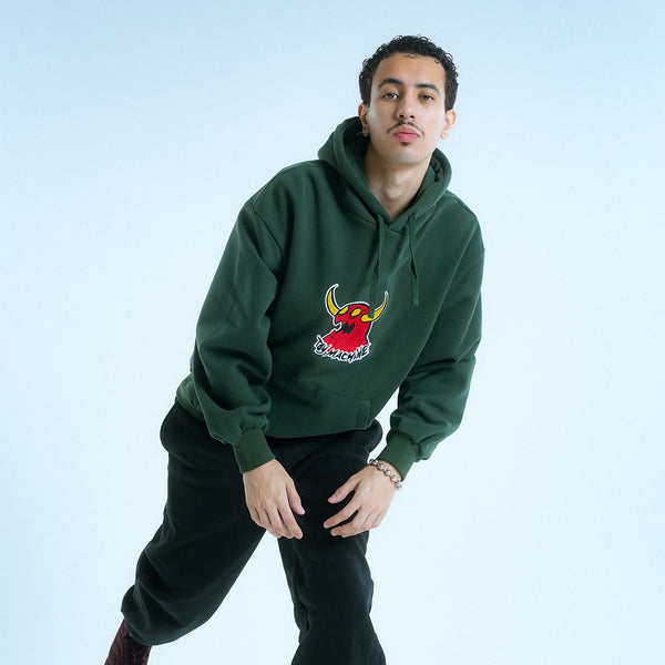 MARKED MONSTER EMBRO. SWEAT PARKA