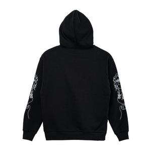 TM SKATES EMBORIDERED SWEAT ZIP PARKA