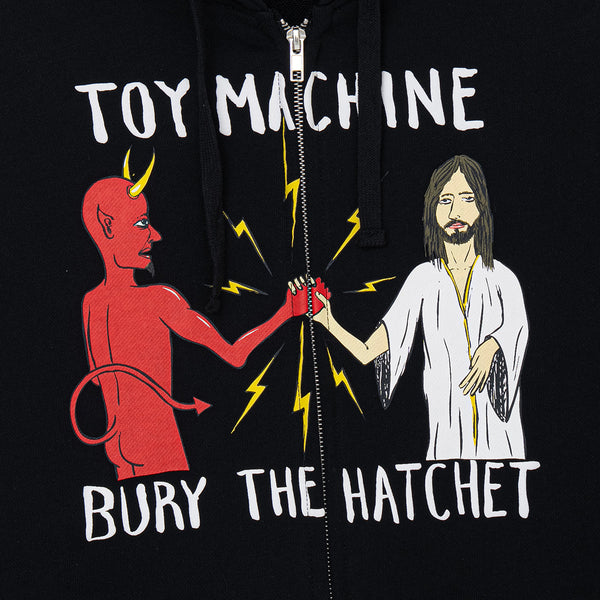 BURY THE HATCHET SWEAT ZIP PARKA