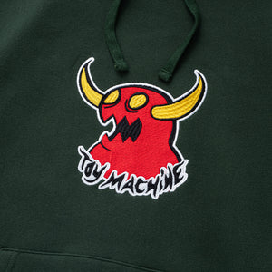 MARKED MONSTER EMBRO. SWEAT PARKA