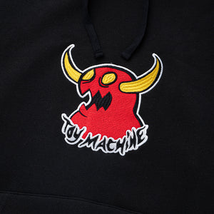 MARKED MONSTER EMBRO. SWEAT PARKA
