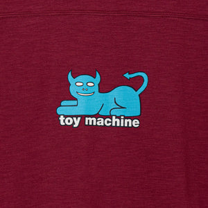 DEVIL CAT SQUARE SLUB YARN 3/4 SLEEVE TEE