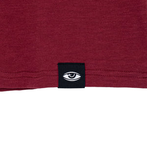 DEVIL CAT SQUARE SLUB YARN 3/4 SLEEVE TEE