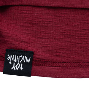 DEVIL CAT SQUARE SLUB YARN 3/4 SLEEVE TEE