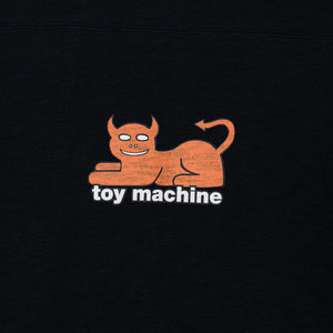 DEVIL CAT SQUARE SLUB YARN 3/4 SLEEVE TEE