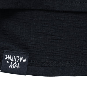 DEVIL CAT SQUARE SLUB YARN 3/4 SLEEVE TEE