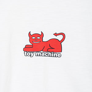 DEVIL CAT SQUARE SLUB YARN 3/4 SLEEVE TEE