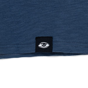 RIP TORN SLUB YARN 3/4 SLEEVE TEE