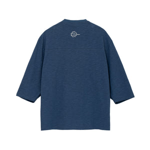 RIP TORN SLUB YARN 3/4 SLEEVE TEE