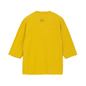 RIP TORN SLUB YARN 3/4 SLEEVE TEE